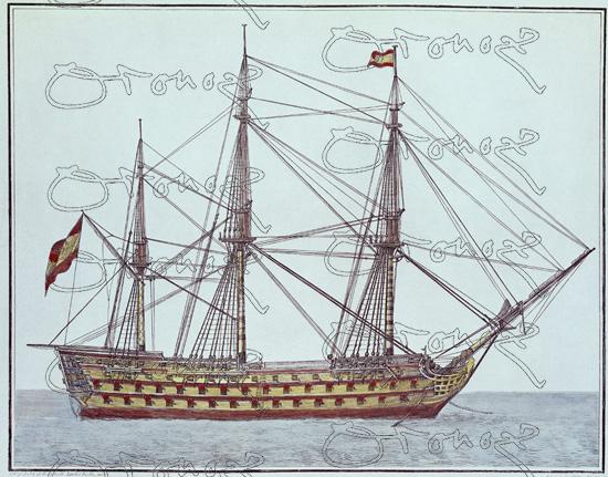 El navio de tres puentes en la Armada Show-midres.php?referencia=004285