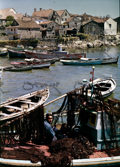 El Pueblo Desde El Puerto - Foto Aos 60