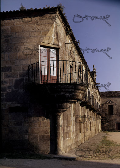 Balcon Esquinado Del Pazo De Fefianes - Foto Aos 60